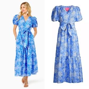 Lilly Pulitzer Ezralyn Puff Sleeve Cottagecore Sz 6 NWT